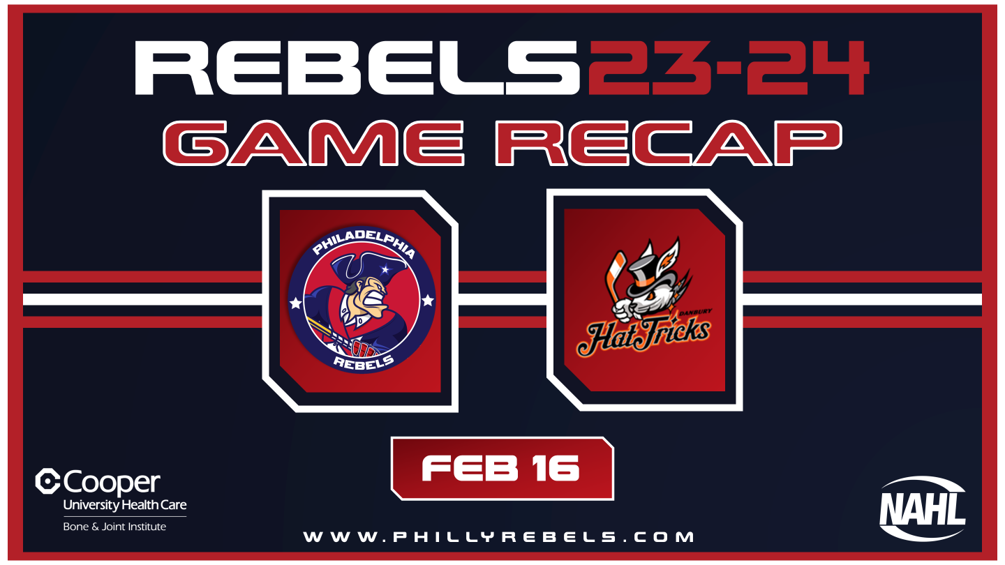 Panchisin’s leads Rebels to 3-2 shootout win over Danbury