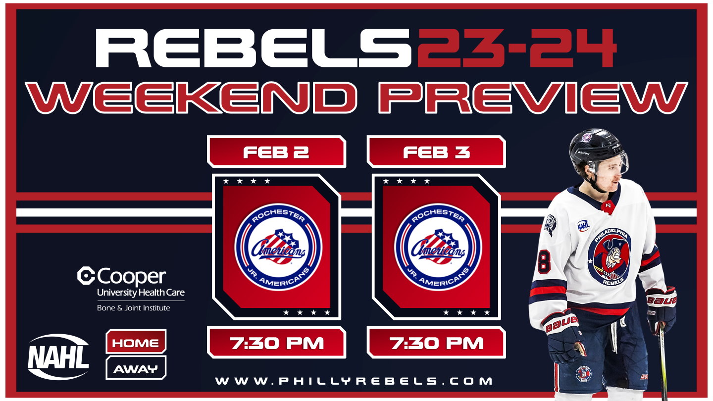 Weekend Preview: 2/2 & 2/23 – Rebels host Rochester for first time ever