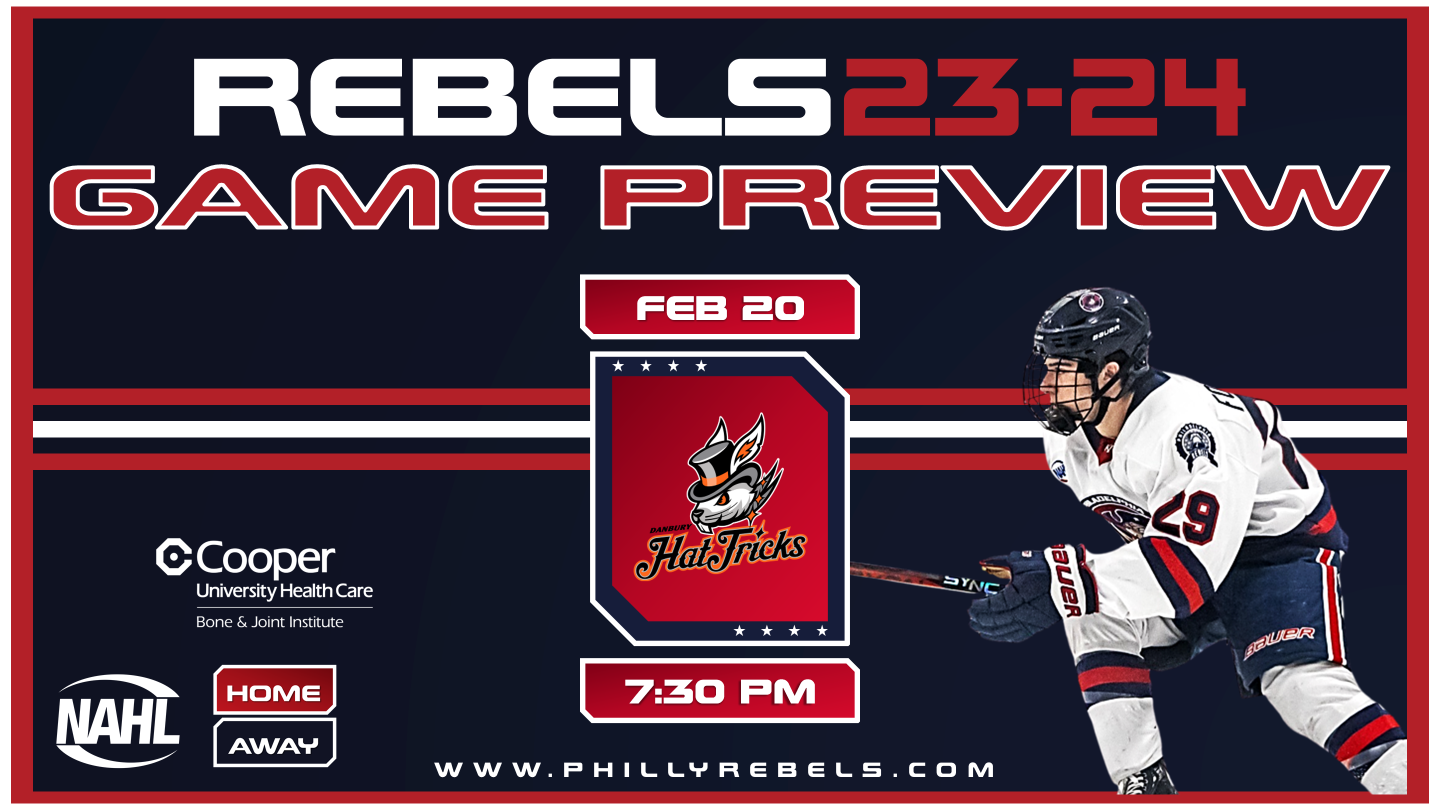 Game Preview: Rebels host Danbury to finish three game series