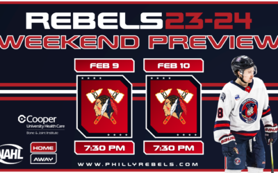 Weekend Preview: 2/9 & 2/10 – Rebels host red hot Tomahawks for two-game series