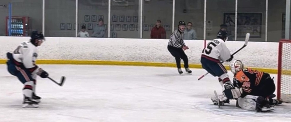 Panchisin’s OT goal gives Rebels 4 – 3 win over Hat Tricks to complete three game sweep