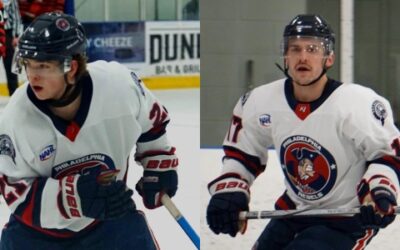 Coccimiglio and Strand named honorable mention for NAHL’s East Division’s Star of the Week