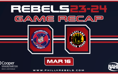 Rebels fall to Black Bears 4 – 3 in Shootout
