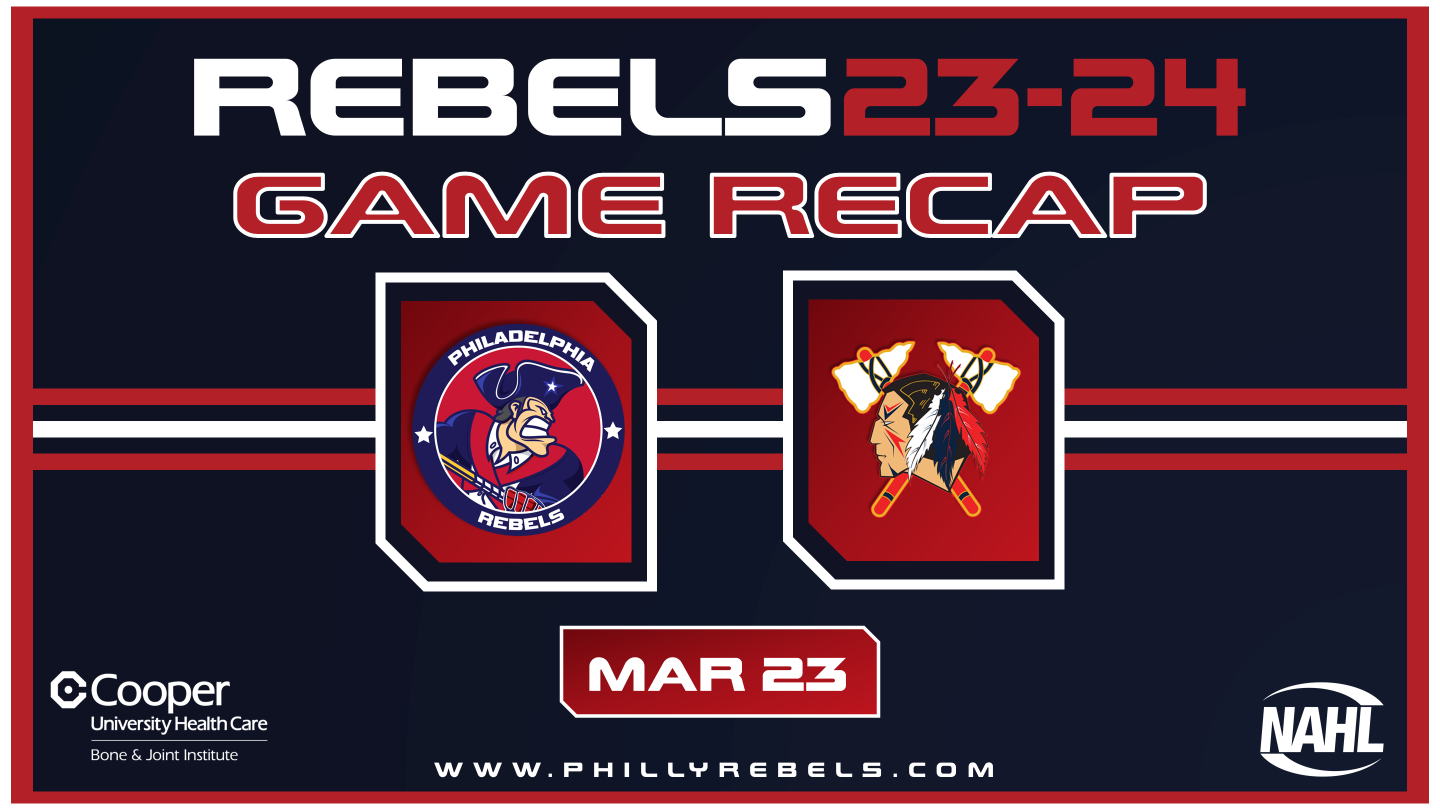 Tomahawks blank Rebels 6 – 0 to complete weekend sweep