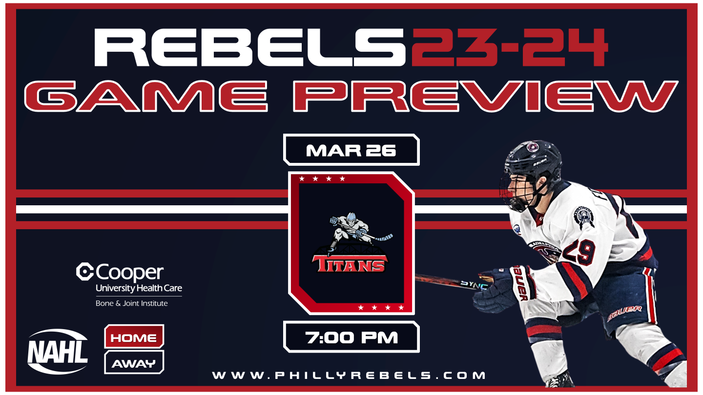 Game Preview: Rebels travel to Middletown for Tuesday contest against Titans