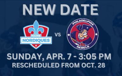 Rebels announce new date for postponed game against Nordiques