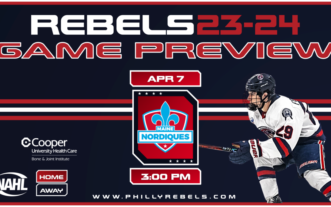 Game Preview: Rebels host Nordiques to close out Regular Season