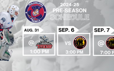 Rebels announce 2024-25 Pre-Season Schedule