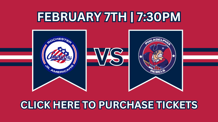 Rebels vs. Rochester Jr. Americans, February 7, 2025