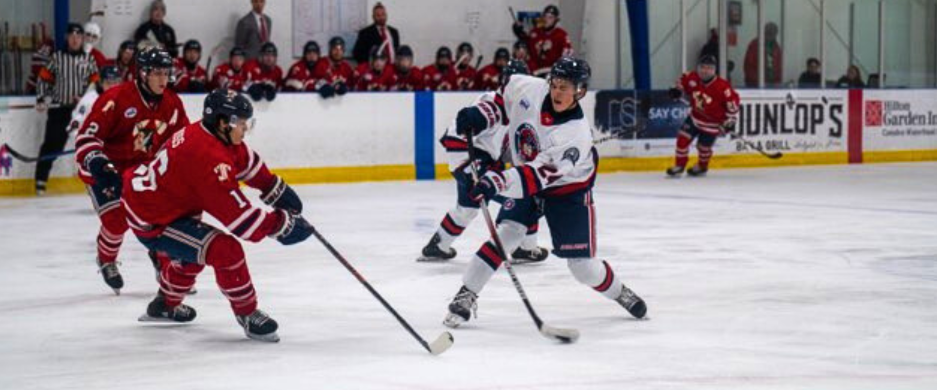 Three, third period goals propel Rebels to 5 – 3 win over Tomahawks to Complete Weekend Sweep