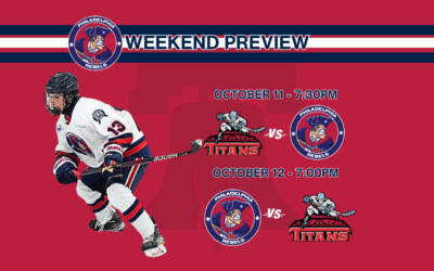 Weekend Preview: 10/11 & 10/12 – Rebels faceoff against Titans in Home and Home Series