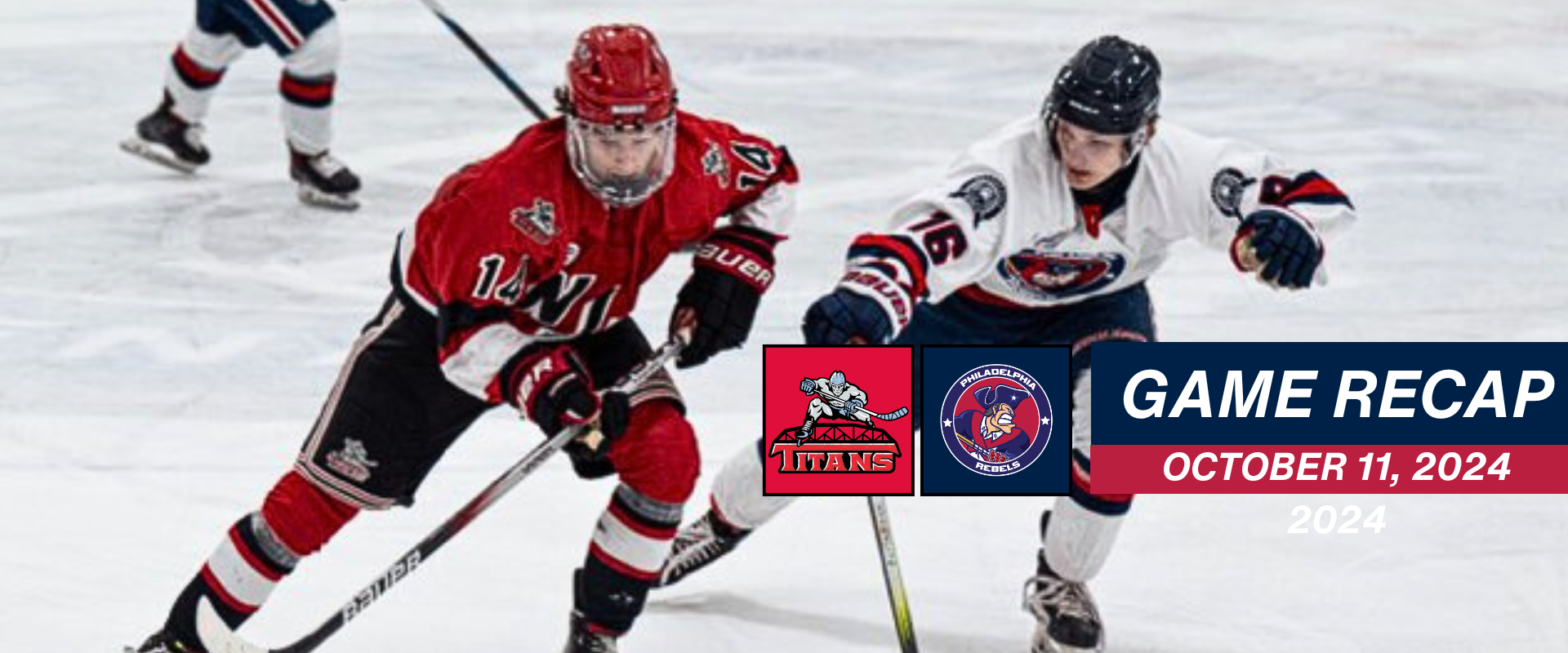 Third period dooms Rebels in 5 – 3 loss to Titans
