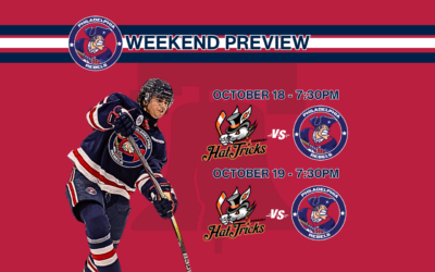 Weekend Preview: 10/18 & 10/19 – Hat Tricks Travel to Hollydell for two-game series against Rebels