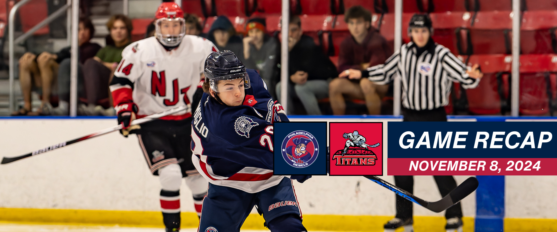 Titans hold on to defeat Rebels 4 – 3