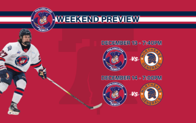 Weekend Preview: 12/13 & 12/14 – Rebels travel to Canton, MA to take on Generals