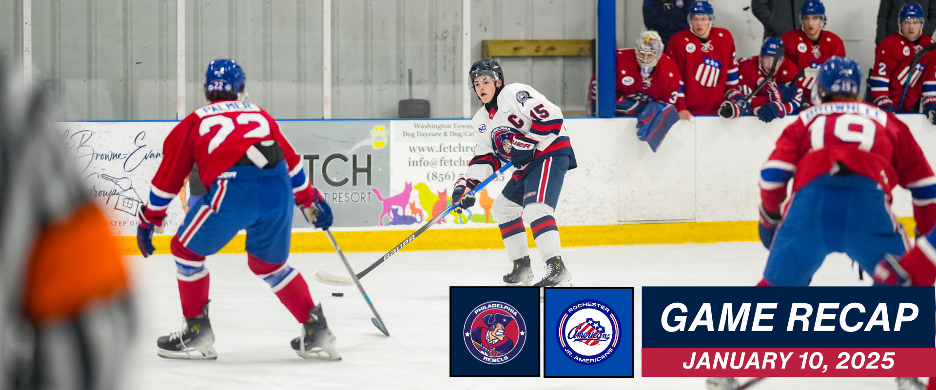 Comeback falls short as Rebels lose to Jr. Americans 3 – 2