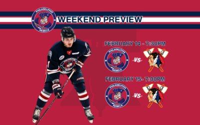 Weekend Preview: 2/14 & 2/15 – Rebels travel to Johnstown for only time this season