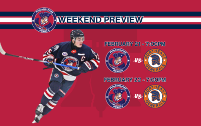 Weekend Preview: 2/21 & 2/22 – Rebels visit Northeast for two-game series