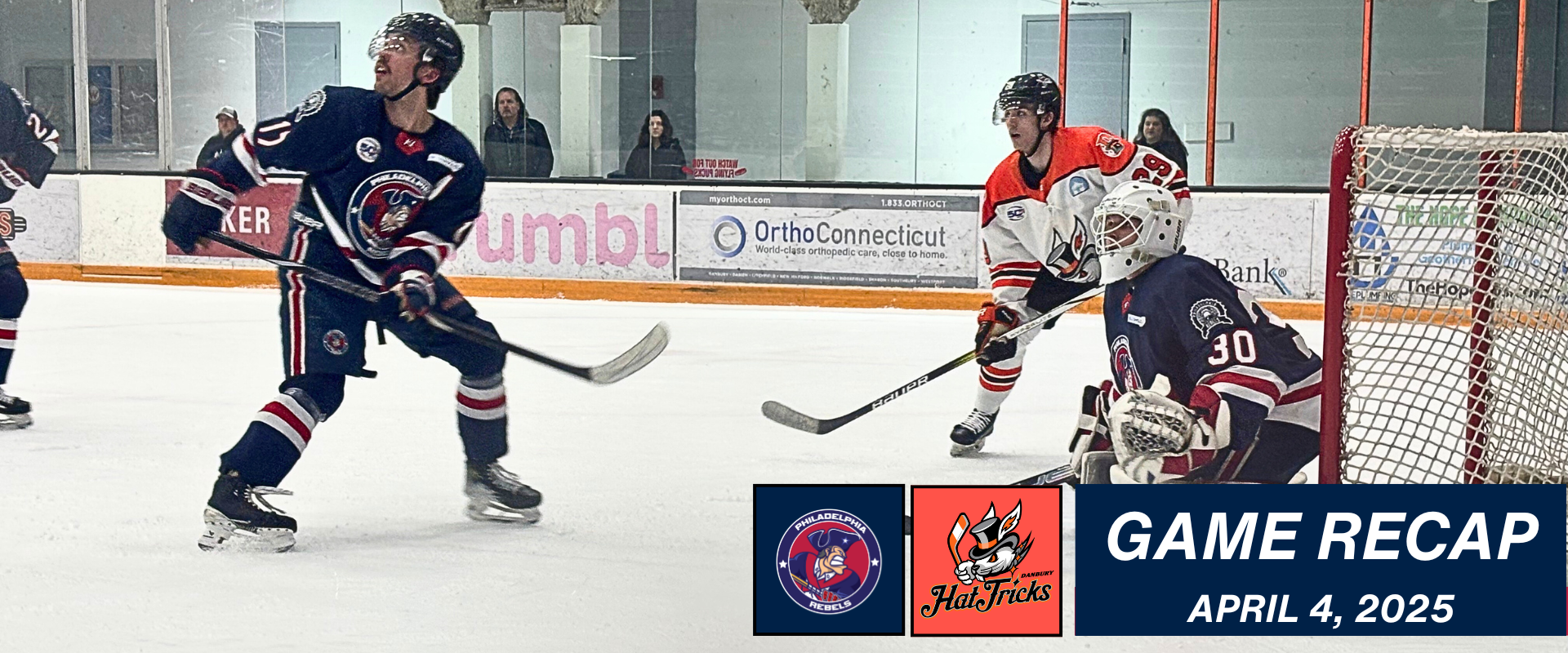 Hat Tricks down Rebels 4 – 1 in penultimate game of the season