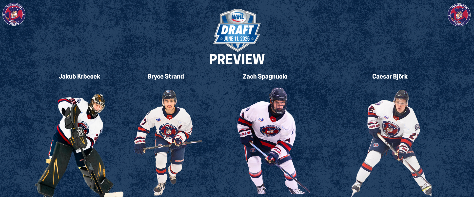 Rebels draft 11th overall in today’s annual NAHL Draft